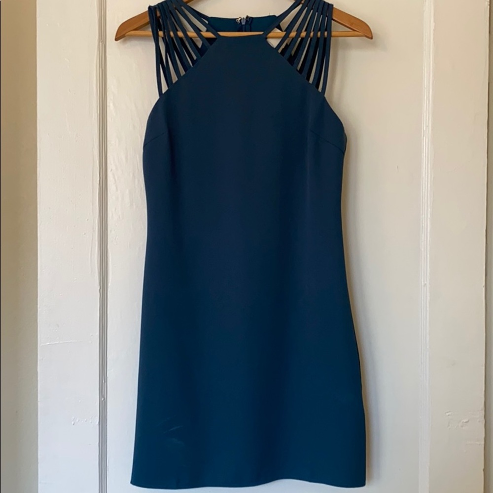 Blue dress